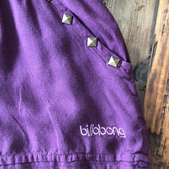 Billabong burgundy short romper size small - Picture 7 of 9